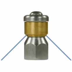 HP CONCEPT Buse De Canalisation Rotative 1/4F - Calibre - 055 -Nettoyeur Haute Pression Soldes 40248839 3