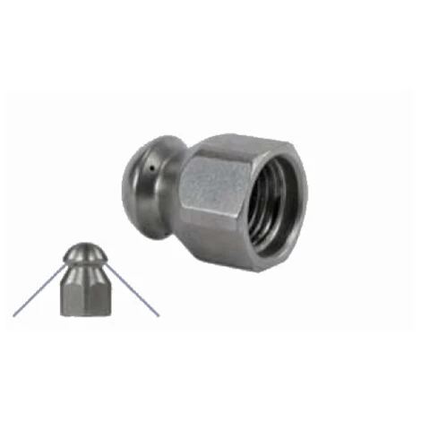 HP CONCEPT Buse De Canalisation Sans Jet Frontal 1/4F - Calibre - 045 3 HP CONCEPT Buse De Canalisation Sans Jet Frontal 1/4F - Calibre - 045