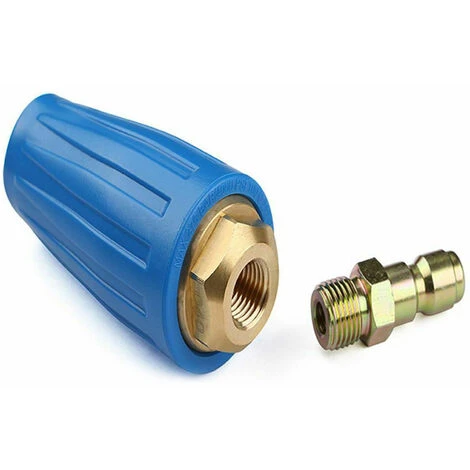 HAPPYSHOPPING Embout De Pulverisation De Buse De Moteur Rotatif De Rondelle Haute Pression 4000PSI 1/4 '' A Connexion Rapide, Modele: 025 - Modele : 025 5 HAPPYSHOPPING Embout De Pulverisation De Buse De Moteur Rotatif De Rondelle Haute Pression 4000PSI 1/4 '' A Connexion Rapide, Modele: 025 - Modele : 025 – Image 3