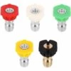 Embouts De Buse De Rondelle De Pression De 5Pcs Macaron, Connexion Rapide 1/4 Pouce,Nettoyeur à Haute Pression Automobiles Accessoire Pour Série -Nettoyeur Haute Pression Soldes 42741194 1