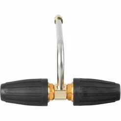 BRIDAY Accessoire De Nettoyeur De Gouttière Pour Nettoyeur Haute Pression, 2 Buses Turbo Rotatives, Connexion Rapide 1/4", 3300 PSI -Nettoyeur Haute Pression Soldes 43147510 5