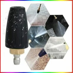 Buse Rotative Haute Pression, Embouts De Buse Rotative Turbo De 3600 Lb / Po2, Buses De Nettoyeurs Haute Pression Rotative à Raccord Rapide 1/4 Pour Les Nettoyeurs Haute Pression à Eau Froide (040) GrooFoo 8 Buse Rotative Haute Pression, Embouts De Buse Rotative Turbo De 3600 Lb / Po2, Buses De Nettoyeurs Haute Pression Rotative à Raccord Rapide 1/4 Pour Les Nettoyeurs Haute Pression à Eau Froide (040) GrooFoo -Nettoyeur Haute Pression Soldes 44932875 3