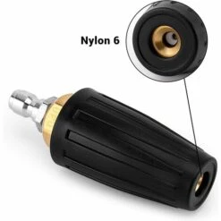 ALMI 1/4 "Buse Rondelle Nettoyeur Haute Pression à Connexion Rapide Buse Turbo Rotative Buse 4.0 GPM 4000PSI Rapide Pour Pulvérisateur. -Nettoyeur Haute Pression Soldes 45122264 3