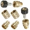 GUAZHUNIFR Adaptateurs Pour Nettoyeur Haute Pression, Raccords Rapides M22 Guazhuni Lot De 8 -Nettoyeur Haute Pression Soldes 45215069 1