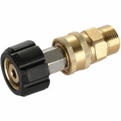 GUAZHUNIFR Jeu D'Adaptateurs Pour Nettoyeurs Haute Pression M22 à Kit De Connexion Rapide 1/4 Pouce, M22 14Mm à Kit De Connexion Rapide 1/4 Pouce Guazhuni