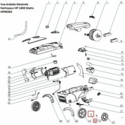 HEXOUTILS HP96583 - Joint De Roue - G24 -Nettoyeur Haute Pression Soldes 4522749 2