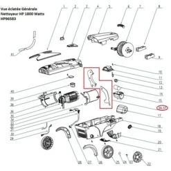 HEXOUTILS HP96583 - Carte Adiabatique Droite + Carte Adiabatique Gauche - G16-G37 -Nettoyeur Haute Pression Soldes 4549571 3
