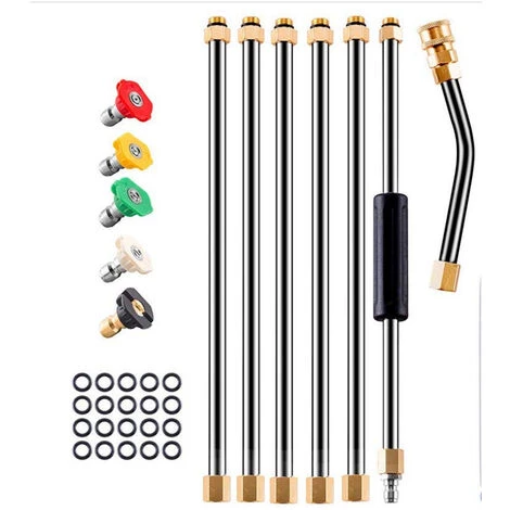THSINDE Attache De Tuyau D'extension 8.1ft Lance De Remplacement 1/4 Nettoyeur De Nettoyage. 3 THSINDE Attache De Tuyau D'extension 8.1ft Lance De Remplacement 1/4 Nettoyeur De Nettoyage.