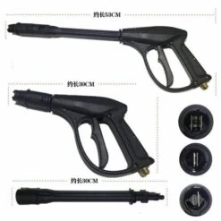 THSINDE Accessoires Pour Nettoyeur Haute Pression Pistolet à Eau D'extension Haute Pression De Douche De Réglage De Pistolet à Eau De Lavage De Voiture Domestique. -Nettoyeur Haute Pression Soldes 45789591 5