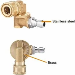 TANABATA Coupleur Pivotant Pour Nettoyeur Haute Pression, Rotation à 180°, 4500PSI, Connexion Rapide 1/4", Avec 7 Buses Pour Le Nettoyage De Gouttières/fenêtres/Voiture/Jantes 10 TANABATA Coupleur Pivotant Pour Nettoyeur Haute Pression, Rotation à 180°, 4500PSI, Connexion Rapide 1/4", Avec 7 Buses Pour Le Nettoyage De Gouttières/fenêtres/Voiture/Jantes -Nettoyeur Haute Pression Soldes 45809228 4