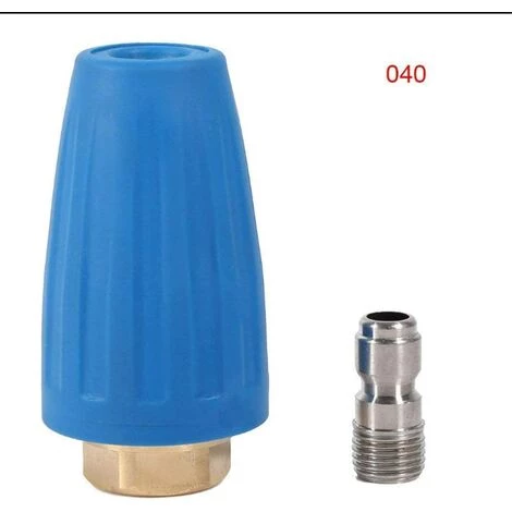 TANABATA Accessoire Pour Pistolet De Nettoyage 360 ° Pour Buse De Turbo En Rotation Turbo Raccord Rapide, équipement De Lavage De Voiture Pour Laveuse à Haute Pression (Noir-3600) 5 TANABATA Accessoire Pour Pistolet De Nettoyage 360 ° Pour Buse De Turbo En Rotation Turbo Raccord Rapide, équipement De Lavage De Voiture Pour Laveuse à Haute Pression (Noir-3600) – Image 3