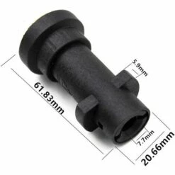 TANABATA Pistolet De Pulvérisation Réglable Avec 5 Buses De Pulvérisation Et Adaptateur De Filetage Mâle Pour Machine à Laver Haute Pression Compatible Avec Karcher K Series K2 K3 K4 K5 K6 K7 -Nettoyeur Haute Pression Soldes 45809337 3