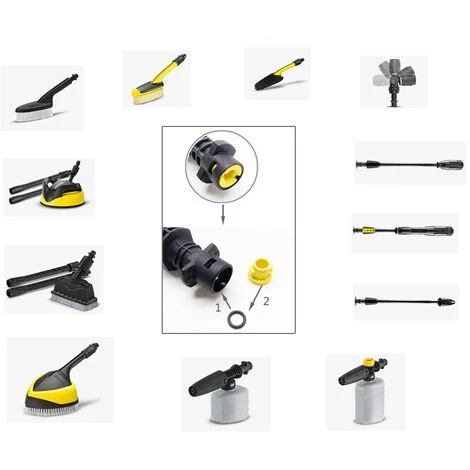 Kit De Buses à Air Et Joints Toriques Pour Nettoyeur Haute Pression Compatible Avec Les Modèles K1/K2/K3/K4/K5/K6/K7 Fontainebleau 20Pcs 5 Kit De Buses à Air Et Joints Toriques Pour Nettoyeur Haute Pression Compatible Avec Les Modèles K1/K2/K3/K4/K5/K6/K7 Fontainebleau 20Pcs – Image 3