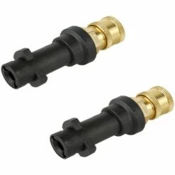 Adaptateur Buse De Nettoyage Haute Pression Avec Raccord Femelle 1/4‘’ à Connexion Rapide Compatible Avec Les Nettoyeurs Haute Pression Karcher/Kärcher Série K K2, K3, K4, K5, K6, K7 Fontainebleau 2Pcs