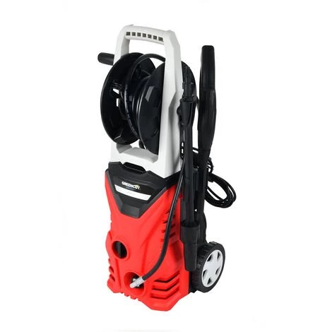 Nettoyeur Haute Pression électrique, Puissance 1400W, Pression 105bar, Débit 7l/min, Lance, Buse Réglable, Bouteille De Savon, Connecteur HPC, Adaptateur D'entrée Et Aiguille De Nettoyage - Greencut JET140C-4 4 Nettoyeur Haute Pression électrique, Puissance 1400W, Pression 105bar, Débit 7l/min, Lance, Buse Réglable, Bouteille De Savon, Connecteur HPC, Adaptateur D'entrée Et Aiguille De Nettoyage - Greencut JET140C-4 – Image 2