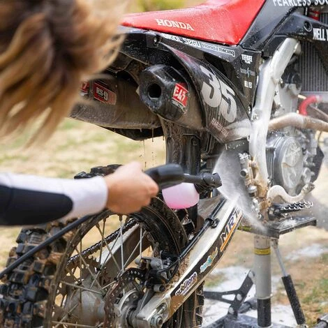 Nettoyeur Haute Pression électrique, Puissance 1400W, Pression 105bar, Débit 7l/min, Lance, Buse Réglable, Bouteille De Savon, Connecteur HPC, Adaptateur D'entrée Et Aiguille De Nettoyage - Greencut JET140C-4 7 Nettoyeur Haute Pression électrique, Puissance 1400W, Pression 105bar, Débit 7l/min, Lance, Buse Réglable, Bouteille De Savon, Connecteur HPC, Adaptateur D'entrée Et Aiguille De Nettoyage - Greencut JET140C-4 – Image 5