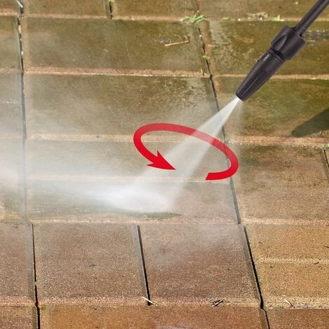 Nettoyeur Haute Pression électrique 2400W 180 Bar 450 L/h (débit) Sécure Minutieux Et Confortable Grâce à Un Grand Nombre D'accessoires Inclus – De BRAST 4 Nettoyeur Haute Pression électrique 2400W 180 Bar 450 L/h (débit) Sécure Minutieux Et Confortable Grâce à Un Grand Nombre D'accessoires Inclus – De BRAST – Image 2