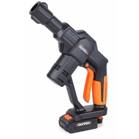 GOJOY Pistolet à Eau Portable Nettoyeur Haute Pression 12V Avec Tuyau D'eau 5m En Plastique 130PSI 4 GOJOY Pistolet à Eau Portable Nettoyeur Haute Pression 12V Avec Tuyau D'eau 5m En Plastique 130PSI – Image 2