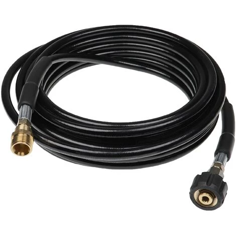 Vhbw Tuyau De Rallonge 10 M Compatible Avec Kärcher K5, K 444M-PLUS-EXKL, K 490 M Plus Nettoyeur Haute Pression Avec Connexion M22 X 1,5, Noir 5 Vhbw Tuyau De Rallonge 10 M Compatible Avec Kärcher K5, K 444M-PLUS-EXKL, K 490 M Plus Nettoyeur Haute Pression Avec Connexion M22 X 1,5, Noir – Image 3