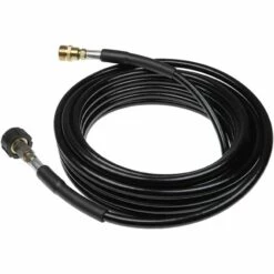 Vhbw Tuyau De Rallonge 10 M Compatible Avec Kärcher K7, K 6.91 MD, K 6.91 MD T 300 Nettoyeur Haute Pression Avec Connexion M22 X 1,5, Noir