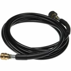 Vhbw Tuyau De Rallonge 5 M Compatible Avec Kärcher K 5.80 M T 200, K 5.91 MD Nettoyeur Haute Pression Avec Connexion M22 X 1,5, Noir
