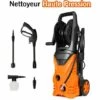PULUOMIS Nettoyeur Haute Pression électrique 1650W 135 Bars Kit Complet D'accessoires Brosses, Nettoyeur Terrasse, Buse Rotative, Jet Pression, Roulettes - Noir/Orange - Noir/Orange 1 PULUOMIS Nettoyeur Haute Pression électrique 1650W 135 Bars Kit Complet D'accessoires Brosses, Nettoyeur Terrasse, Buse Rotative, Jet Pression, Roulettes - Noir/Orange - Noir/Orange -Nettoyeur Haute Pression Soldes 51557210 1