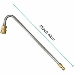 DECKON Lance De Pulvérisation Coudée, Lance De Lavage Sous Châssis Compatible Avec Karcher K2 K3 K4 K5 K6 K7 Nettoyeur Haute Pression, Kit De Nettoyage De Gouttière -Nettoyeur Haute Pression Soldes 51585269 5