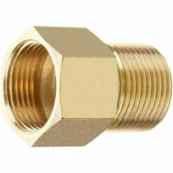 DECKON Coupleur De Nettoyeur Haute Pression En Laiton, Métrique M22 15 Mm Mâle Vers M22 14/15 Mm Femelle Filetage Interne Adaptateur De Tuyau