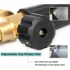 DECKON Canon à Mousse Lance à Mousse Pour Nettoyeur Haute Pression, Pièces En Laiton, Concentration Réglable, Plage De Pulvérisation Réglable 900ML 10 DECKON Canon à Mousse Lance à Mousse Pour Nettoyeur Haute Pression, Pièces En Laiton, Concentration Réglable, Plage De Pulvérisation Réglable 900ML -Nettoyeur Haute Pression Soldes 51586324 4