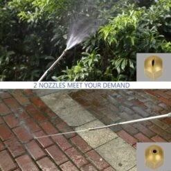 THSINDE Power Washer ,Buse à Eau Haute Pression ,Lance De Pulvérisation Pour Tuyau D'arrosage , Aucune ​Fuite Eau Lavage Pompe Pression Pistolet ,Outil Nettoyage D'Arroseur Buse Pulvérisation,vert -Nettoyeur Haute Pression Soldes 52482445 2