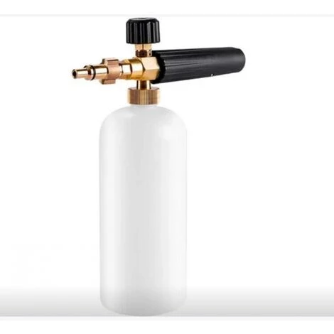 THSINDE 900ML Canon à Mousse Lavor/Parkside/Spear And Jackson Lance à Mousse Pour Nettoyeur Haute Pression, Pièces En Laiton, Concentration Réglable, Plage De Pulvérisation Réglable 4 THSINDE 900ML Canon à Mousse Lavor/Parkside/Spear And Jackson Lance à Mousse Pour Nettoyeur Haute Pression, Pièces En Laiton, Concentration Réglable, Plage De Pulvérisation Réglable – Image 2