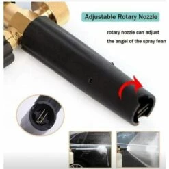 THSINDE 900ML Canon à Mousse Lavor/Parkside/Spear And Jackson Lance à Mousse Pour Nettoyeur Haute Pression, Pièces En Laiton, Concentration Réglable, Plage De Pulvérisation Réglable 9 THSINDE 900ML Canon à Mousse Lavor/Parkside/Spear And Jackson Lance à Mousse Pour Nettoyeur Haute Pression, Pièces En Laiton, Concentration Réglable, Plage De Pulvérisation Réglable -Nettoyeur Haute Pression Soldes 52807026 4