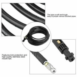 SZYB Fafeicy Nettoyeur D'égout Outil De Dragage 15M Toilette Cuisine Nettoyage Crochet Tube Tuyau égout Drain Cleaner