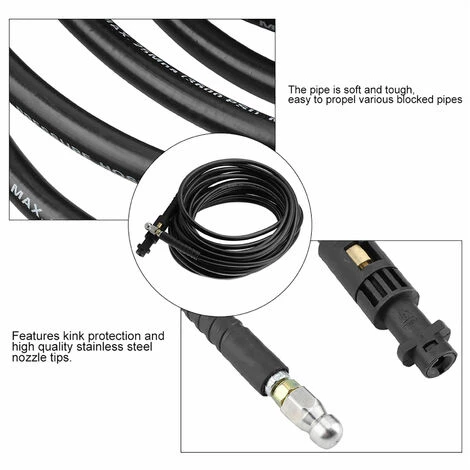 SZYB Fafeicy Nettoyeur D'égout Outil De Dragage 15M Toilette Cuisine Nettoyage Crochet Tube Tuyau égout Drain Cleaner 3 SZYB Fafeicy Nettoyeur D'égout Outil De Dragage 15M Toilette Cuisine Nettoyage Crochet Tube Tuyau égout Drain Cleaner