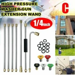 MONLY 22Pcs Set 1/4inch Lance De Lance De Pulvérisation D'extension De Nettoyeur Haute Pression Avec Joint Torique De Buse, Nettoyeur Haute Pression 1/4inch Baguette De Pulvérisation D'extension 10 MONLY 22Pcs Set 1/4inch Lance De Lance De Pulvérisation D'extension De Nettoyeur Haute Pression Avec Joint Torique De Buse, Nettoyeur Haute Pression 1/4inch Baguette De Pulvérisation D'extension -Nettoyeur Haute Pression Soldes 53935011 4