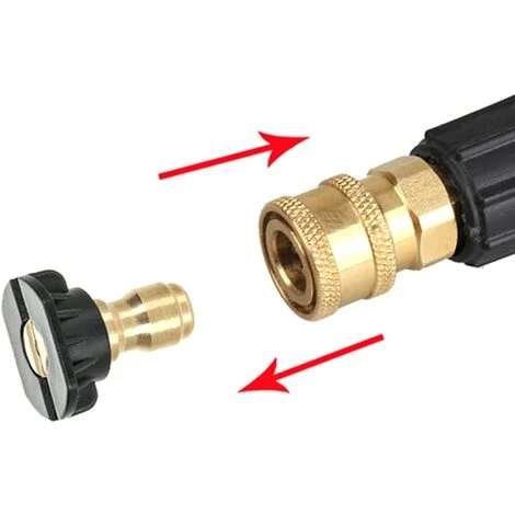 5 Pièces Buse Nettoyeur Haute Pression Acier Inoxydable Buses Pièces De Nettoyeur Haute Pression à Plusieurs Degrés 1/4" Buses De Pulvérisation à Connexion Rapide,Starlight 6 5 Pièces Buse Nettoyeur Haute Pression Acier Inoxydable Buses Pièces De Nettoyeur Haute Pression à Plusieurs Degrés 1/4" Buses De Pulvérisation à Connexion Rapide,Starlight – Image 4