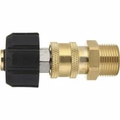 Fei Yu Jeu D'Adaptateurs Pour Nettoyeurs Haute Pression M22 à Kit De Connexion Rapide 1/4 Pouce, M22 14Mm à Kit De Connexion Rapide 1/4 Pouce -Nettoyeur Haute Pression Soldes 53998509 3