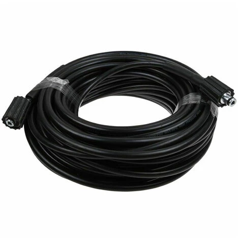 SUPERSELLER Tuyau D'extension De Remplacement Pour Nettoyeur Haute Pression 50FT 5800PSI Avec Adaptateur Haute Puissance - Le Noir 4 SUPERSELLER Tuyau D'extension De Remplacement Pour Nettoyeur Haute Pression 50FT 5800PSI Avec Adaptateur Haute Puissance - Le Noir – Image 2