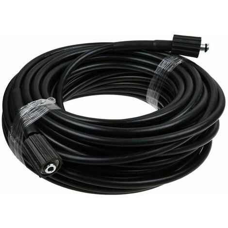SUPERSELLER Tuyau D'extension De Remplacement Pour Nettoyeur Haute Pression 50FT 5800PSI Avec Adaptateur Haute Puissance - Le Noir 7 SUPERSELLER Tuyau D'extension De Remplacement Pour Nettoyeur Haute Pression 50FT 5800PSI Avec Adaptateur Haute Puissance - Le Noir – Image 5