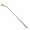 SUPERSELLER Baguette De Laveuse à Haute Pression 15 Pouces En Acier Inoxydable 30 Degrés Tige Incurvée Baguette D'extension Coudée - Argent