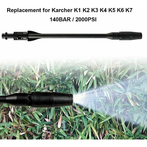SUPERSELLER Remplacement De Buse De Lance De Jet De Jet De Rondelle De Voiture à Haute Pression Pour Karcher K1 K2 K3 K4 K5 K6 K7 - Le Noir 4 SUPERSELLER Remplacement De Buse De Lance De Jet De Jet De Rondelle De Voiture à Haute Pression Pour Karcher K1 K2 K3 K4 K5 K6 K7 - Le Noir – Image 2