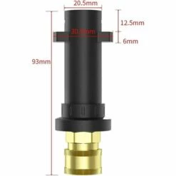 ILOVEMILAN Adaptateur De Nettoyeur Haute Pression 1/4" - Raccord Rapide Uniquement Compatible Avec Kärcher K2—K3 Serie Pour Plusieurs -Nettoyeur Haute Pression Soldes 54413642 3