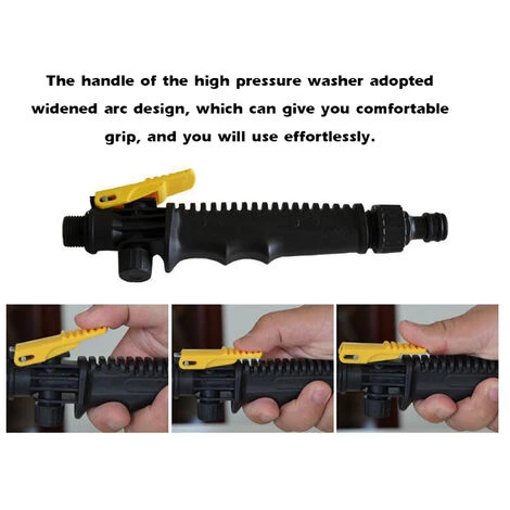 SUPERSELLER Tige Longue En Acier Inoxydable Tige De Nettoyage Cire D'atomisation Tige D'eau Tige De Nettoyage En Mousse Tige De Nettoyage Longue Et Courte Détachable Baguette De Lavage Pour Laveuse à Haute Pression - 560mm 7 SUPERSELLER Tige Longue En Acier Inoxydable Tige De Nettoyage Cire D'atomisation Tige D'eau Tige De Nettoyage En Mousse Tige De Nettoyage Longue Et Courte Détachable Baguette De Lavage Pour Laveuse à Haute Pression - 560mm – Image 5