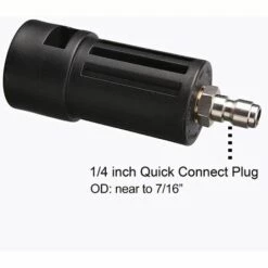 Adaptateur De Nettoyeur Haute Pression Compatible Avec Karcher Accessoire De Rechange Pour Nettoyeur Haute Pression 1/4" Connexion Rapide，Starlight -Nettoyeur Haute Pression Soldes 54459899 4
