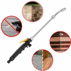 SUPERSELLER Nettoyeur Haute Pression 2 En 1 Buse à Jet 2.0 Buse De Ventilateur Nettoyez En Toute Sécurité Baguette De Lavage à Impact élevé Laveuse à Jet D'eau Pour Application Domestique Bois Brique Béton Plastique Verre Nettoyage - 48cm 9 SUPERSELLER Nettoyeur Haute Pression 2 En 1 Buse à Jet 2.0 Buse De Ventilateur Nettoyez En Toute Sécurité Baguette De Lavage à Impact élevé Laveuse à Jet D'eau Pour Application Domestique Bois Brique Béton Plastique Verre Nettoyage - 48cm -Nettoyeur Haute Pression Soldes 54922005 3