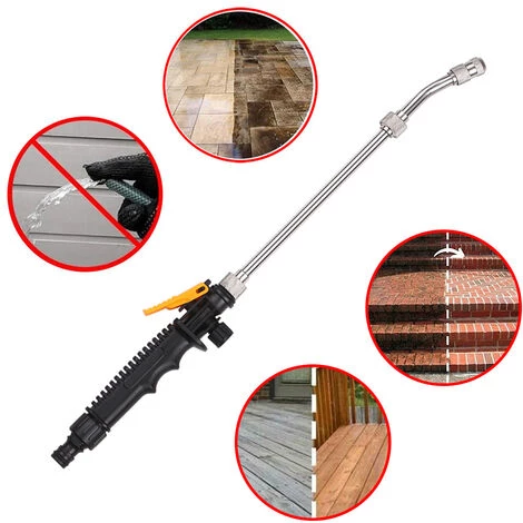 SUPERSELLER Nettoyeur Haute Pression 2 En 1 Buse à Jet 2.0 Buse De Ventilateur Nettoyez En Toute Sécurité Baguette De Lavage à Impact élevé Laveuse à Jet D'eau Pour Application Domestique Bois Brique Béton Plastique Verre Nettoyage - 48cm 5 SUPERSELLER Nettoyeur Haute Pression 2 En 1 Buse à Jet 2.0 Buse De Ventilateur Nettoyez En Toute Sécurité Baguette De Lavage à Impact élevé Laveuse à Jet D'eau Pour Application Domestique Bois Brique Béton Plastique Verre Nettoyage - 48cm – Image 3