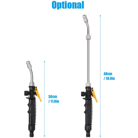 SUPERSELLER Nettoyeur Haute Pression 2 En 1 Buse à Jet 2.0 Buse De Ventilateur Nettoyez En Toute Sécurité Baguette De Lavage à Impact élevé Laveuse à Jet D'eau Pour Application Domestique Bois Brique Béton Plastique Verre Nettoyage - 48cm 6 SUPERSELLER Nettoyeur Haute Pression 2 En 1 Buse à Jet 2.0 Buse De Ventilateur Nettoyez En Toute Sécurité Baguette De Lavage à Impact élevé Laveuse à Jet D'eau Pour Application Domestique Bois Brique Béton Plastique Verre Nettoyage - 48cm – Image 4