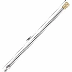 ENLENK Lot De 2 Rallonges De Nettoyeur Haute Pression, 30,5 Cm, 4000 Psi, Pour Nettoyeur Haute Pression, Pistolet, Machine De Nettoyage Avec Connexion Rapide 1/4 -Nettoyeur Haute Pression Soldes 54994885 2