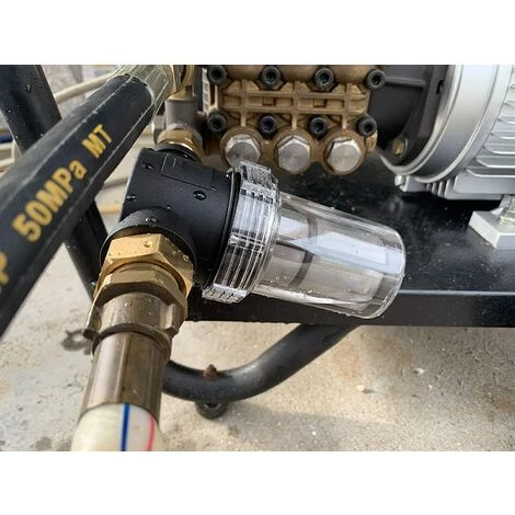 SUPERMARKET Filtre De Tuyau D'arrosage Pour Entrée D'eau De Nettoyeur Haute Pression, Filtre En Ligne Pour Sédiments, écran 40 Mailles, 100 Mailles Supplémentaires,Superma,noir 7 SUPERMARKET Filtre De Tuyau D'arrosage Pour Entrée D'eau De Nettoyeur Haute Pression, Filtre En Ligne Pour Sédiments, écran 40 Mailles, 100 Mailles Supplémentaires,Superma,noir – Image 5