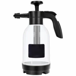 ASUPERMALL Lance De Mousse De Neige à Pression D'air Manuelle, Lave-auto En Forme D'éventail De Voiture 2.0L Distributeur De Mousse De Jardinage Pour Lavage De Voiture Domestique